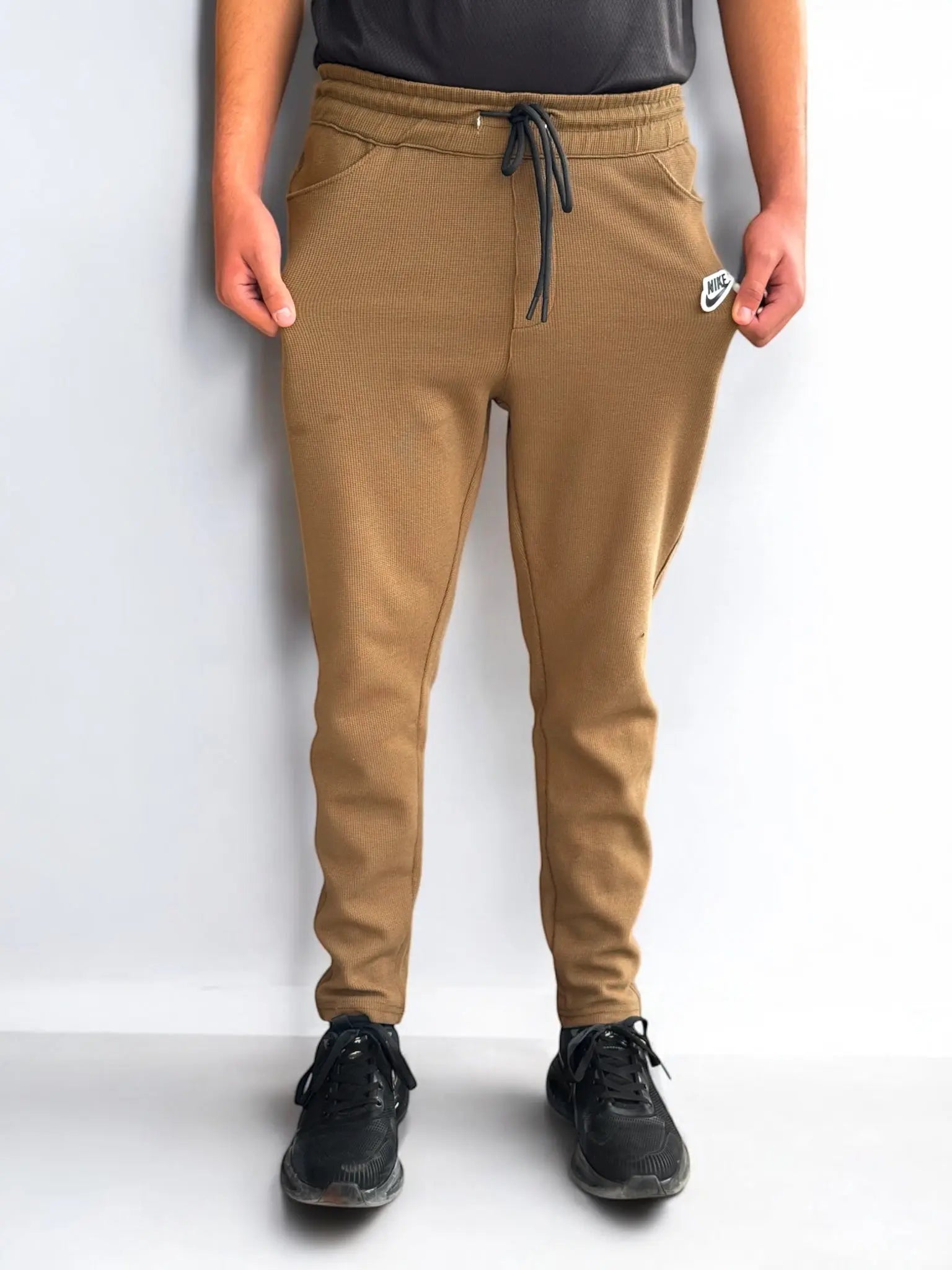 NK Dust Brown Porp Corn Fabric Trouser HUMIS Fashion Store